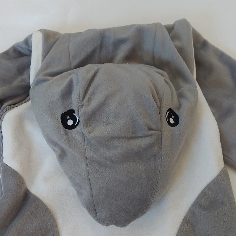🦋Underwraps Shark Bunting baby costume NIB